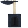 8718475600275_g_en_hd_4-1 Ansamblu pisici, stâlpi cu funie de sisal, 105 cm, albastru