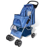8718475704249_a_en_hd_1.jpg vidaXL Cărucior pentru câini, 15 kg, albastru