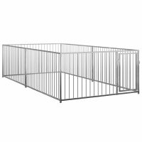 8718475737704_a_en_hd_1.jpg vidaXL Padoc de câini pentru exterior, 200 x 400 x 100 cm