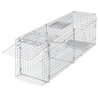 8718475931447_a_en_hd_1-1 vidaXL Cușcă galvanizată tip capcană, 100 cm