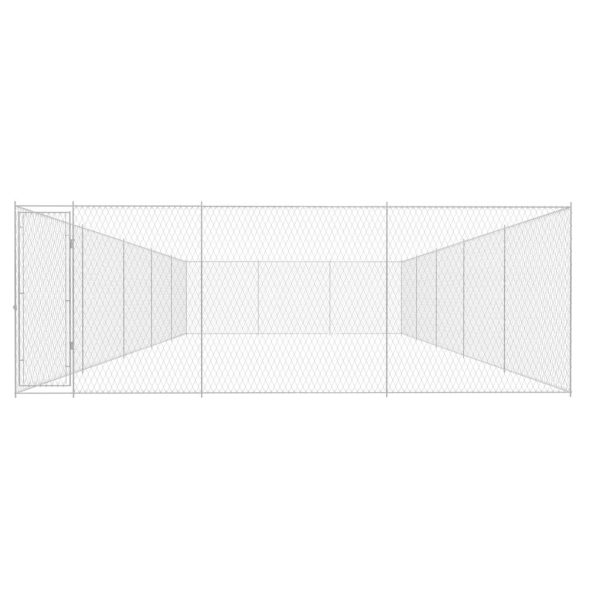 8719883604657_g_en_hd_1.jpg vidaXL Padoc pentru câini de exterior, 950x570x185 cm, oțel galvanizat