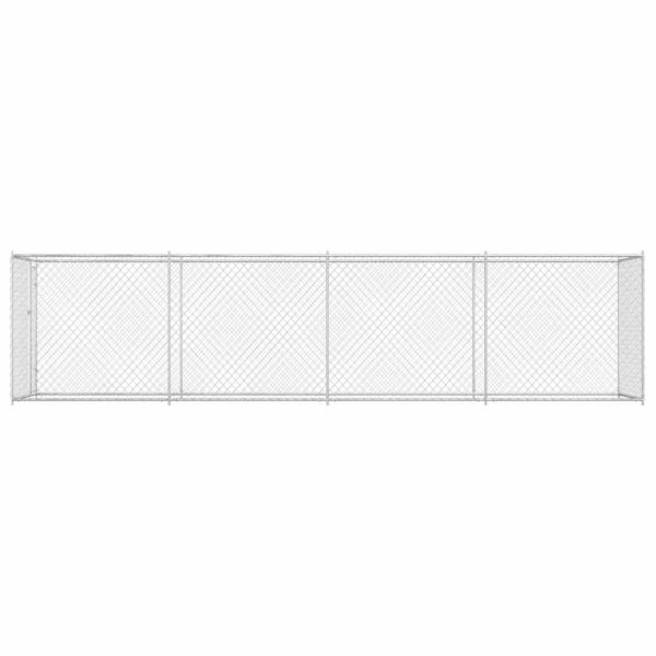 vidaXL Padoc pentru câini de exterior, 760x192x185 cm
