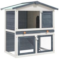 8719883737607_a_en_hd_1-1 vidaXL Cușcă de iepuri pentru exterior, 3 uși, gri, lemn