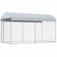 8719883768946_a_en_hd_1.jpg vidaXL Padoc de exterior cu prelată pentru câini, 382x192x225 cm