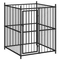8719883769288_a_en_hd_1.jpg vidaXL Padoc pentru câini de exterior, 120 x 120 x 150 cm