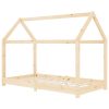 vidaXL Cadru pat de copii, 70 x 140 cm, lemn masiv de pin