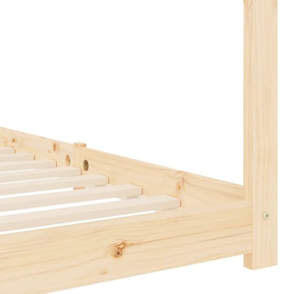 vidaXL Cadru pat de copii, 70 x 140 cm, lemn masiv de pin