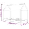 vidaXL Cadru pat de copii, 70 x 140 cm, lemn masiv de pin