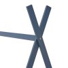 vidaXL Cadru pat de copii, gri, 70 x 140 cm, lemn masiv de pin