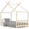 vidaXL Cadru de pat pentru copii, 80 x 160 cm, lemn masiv de pin