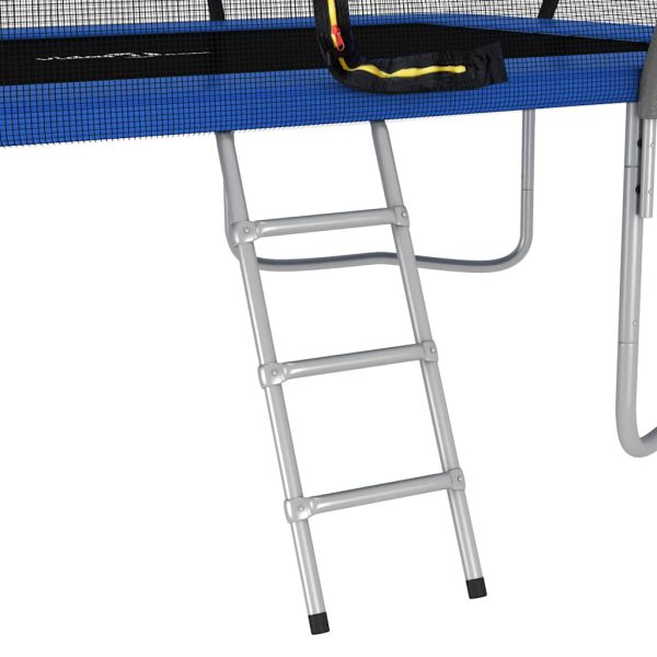 Set trambulină dreptunghiulară, 335 x 244 x 90 cm, 150 kg
