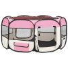 8720286204894_g_en_hd_4-1 Țarc de câini pliabil cu sac de transport, roz, 145x145x61 cm