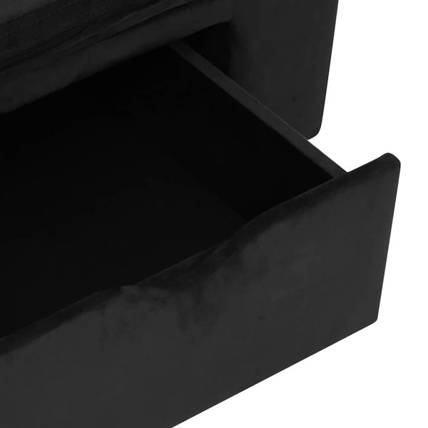 8720286341339_g_en_hd_5 vidaXL Canapea pentru câini, cu sertar, negru, 75x50x38 cm, pluș