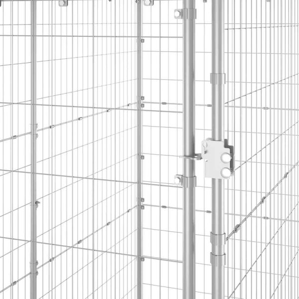 8720286359853_g_en_hd_4.jpg vidaXL Padoc câini de exterior cu acoperiș 110x220x180 cm oțel zincat