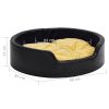 8720286431108_g_en_hd_6 vidaXL Pat pentru câini, negru/galben 99x89x21 cm pluș/piele ecologică