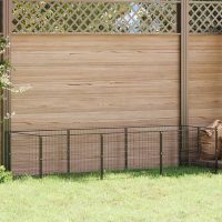 8720286663677_m_en_hd_1 Padoc pentru câini, negru, 3 m², oțel