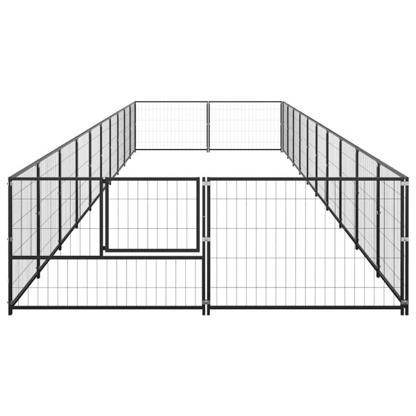 8720286663912_g_en_hd_3 Padoc pentru câini, negru, 20 m², oțel