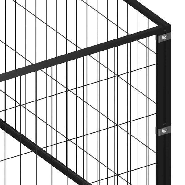 8720286663912_g_en_hd_4 Padoc pentru câini, negru, 20 m², oțel
