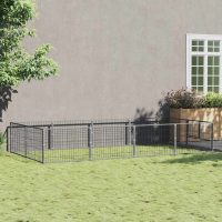 8720286663943_m_en_hd_1 Padoc pentru câini, argintiu, 8 m², oțel