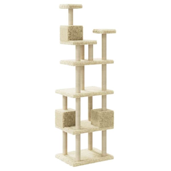 8720286760604_g_en_hd_4 Ansamblu pisici cu stâlpi din funie de sisal, crem, 188 cm