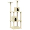 8720286761137_a_en_hd_1 Ansamblu pisici cu stâlpi din funie de sisal, crem, 141 cm