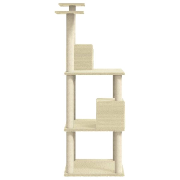 8720286761137_g_en_hd_3 Ansamblu pisici cu stâlpi din funie de sisal, crem, 141 cm