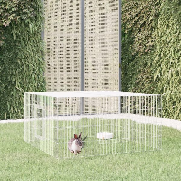 8720286880067_m_en_hd_1 vidaXL Cușcă pentru iepuri, 110x110x55 cm, fier galvanizat