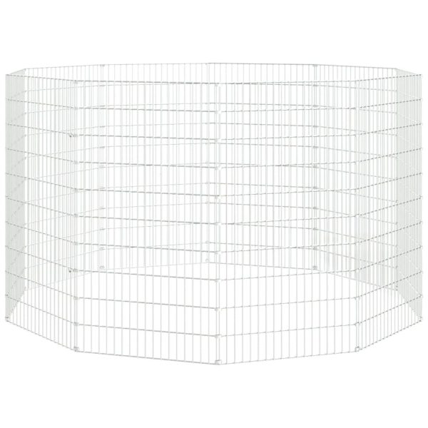 8720286880272_g_en_hd_1 Adăpost pentru animale cu 10 panouri, 54x100 cm fier galvanizat