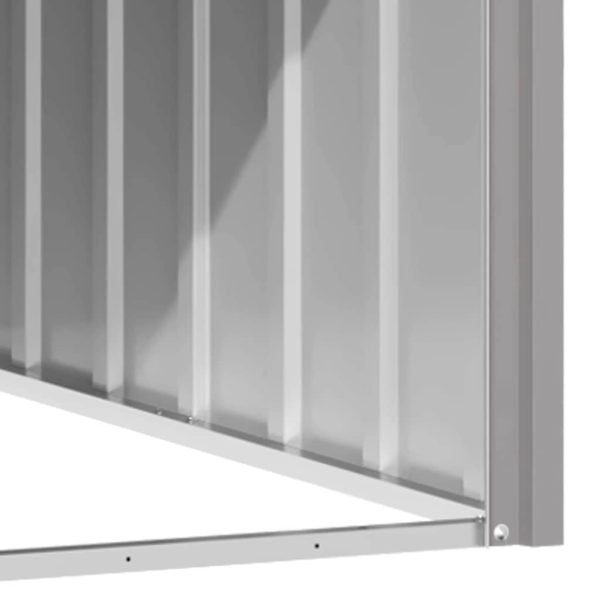8720286902486_g_en_hd_6 Casă pentru câini, gri, 116,5x103x81,5 cm, oțel galvanizat