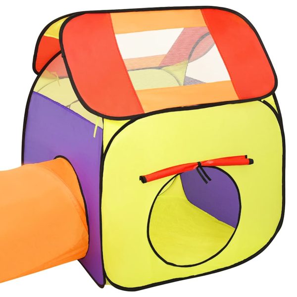 vidaXL Cort de joacă pentru copii 250 bile, multicolor, 338x123x111 cm