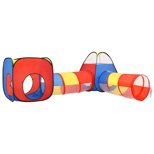 vidaXL Cort de joacă pentru copii, 250 bile, multicolor, 190x264x90 cm