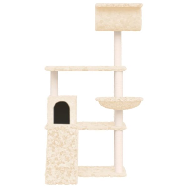 8720287123941_g_en_hd_1 Ansamblu de pisici cu stâlpi din funie de sisal, crem, 131 cm