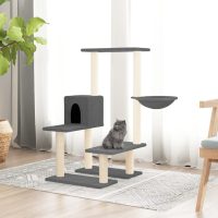 8720287213543_m_en_hd_1 Ansamblu de pisici, stâlpi din funie sisal, gri închis, 94,5 cm