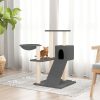 8720287213819_m_en_hd_1 Ansamblu pisici cu stâlpi din funie sisal, gri închis, 82 cm