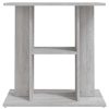 Suport pentru acvariu, gri, Sonoma, 60x30x60 cm, lemn stratificat