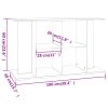 Suport acvariu, stejar afumat, 100x40x60 cm, lemn prelucrat
