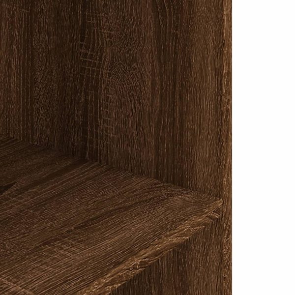 Suport acvariu, stejar maro, 100x40x60 cm, lemn prelucrat