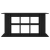 Suport pentru acvariu, negru, 120x40x60 cm, lemn prelucrat
