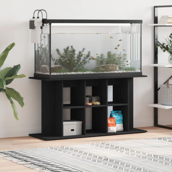 Suport pentru acvariu, negru, 120x40x60 cm, lemn prelucrat