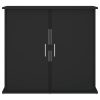 Suport pentru acvariu, negru, 81x36x73 cm, lemn prelucrat