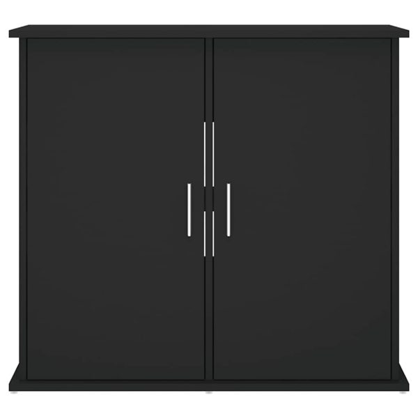 Suport pentru acvariu, negru, 81x36x73 cm, lemn prelucrat