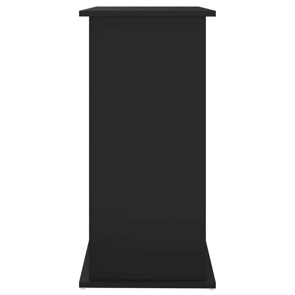 Suport pentru acvariu, negru, 81x36x73 cm, lemn prelucrat