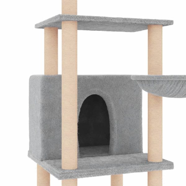 8720845766719_g_en_hd_4 Ansamblu de pisici, stâlpi din funie sisal, gri deschis, 132 cm