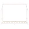 8721012116276_g_en_hd_2 Cadru de pat pentru copii, alb, 90x190 cm, lemn masiv de pin