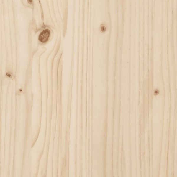 Cadru de pat pentru copii, 2x(80x160) cm, lemn masiv de pin
