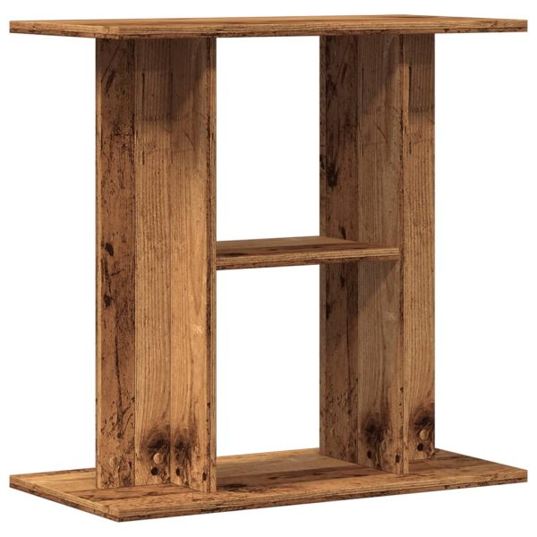 Suport pentru acvariu, lemn vechi, 60x30x60 cm, lemn stratificat