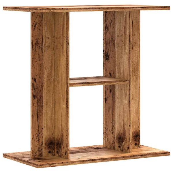 Suport pentru acvariu, lemn vechi, 60x30x60 cm, lemn stratificat