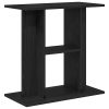 Suport pentru acvariu, stejar negru, 60x30x60 cm, lemn stratificat