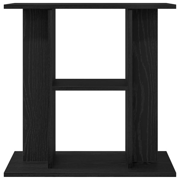 Suport pentru acvariu, stejar negru, 60x30x60 cm, lemn stratificat
