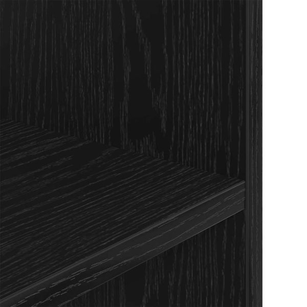 Suport acvariu Stejar negru 80x35x60 cm Lemn prelucrat